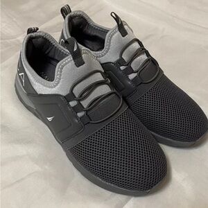 Black and Gray Athletic Sneakers